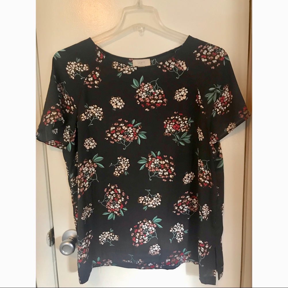 Floral Blouse - Loft Outlet